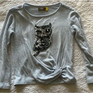 Girls long sleeve sweater shirt
